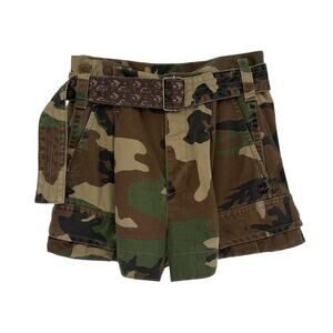 MARC JACOBS Army Cargo Pocket Short in Military Green Multi 0